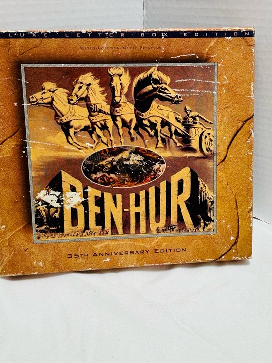 Other - BEN-HUR 35th Anniversary Edition VHS Box Set, 2 VHS Tapes with Booklet